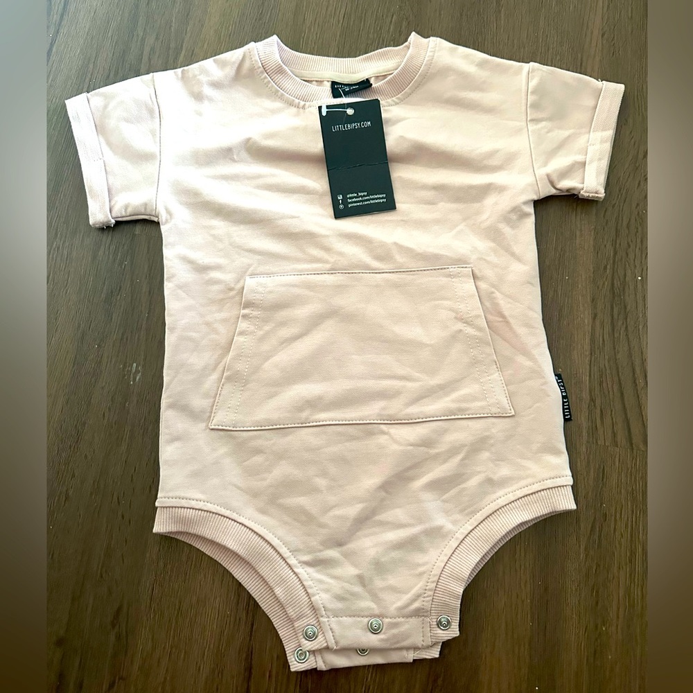Little Bipsy Mauve Romper